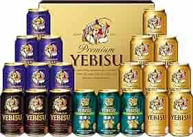 Amazon.co.jp: 【ギフト プレゼント に】サッポロ ヱビス 4種20